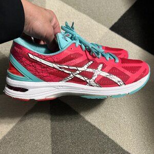 Asics Gel-DS Trainer 21 Diva Pink/White/Turquoise Women's Size 10